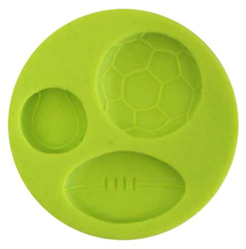 Sports Balls Silicone Mould - Click Image to Close